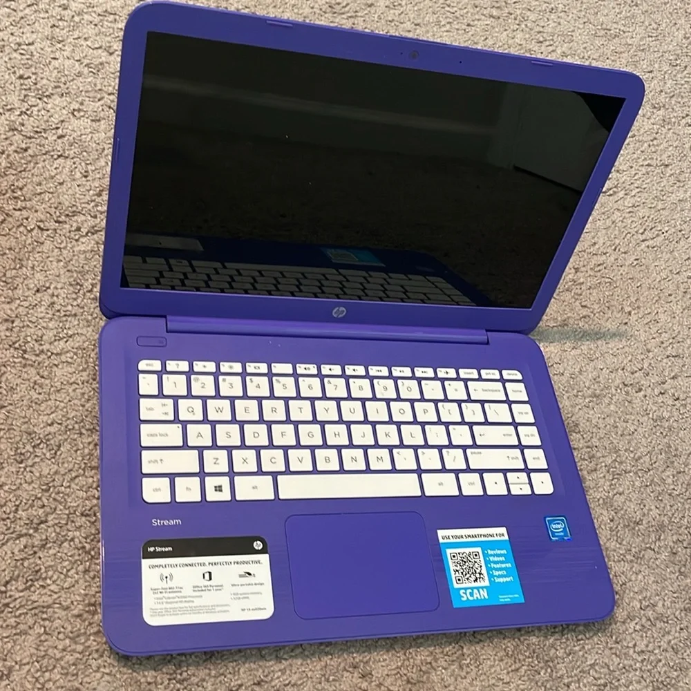 Purple HD Laptop